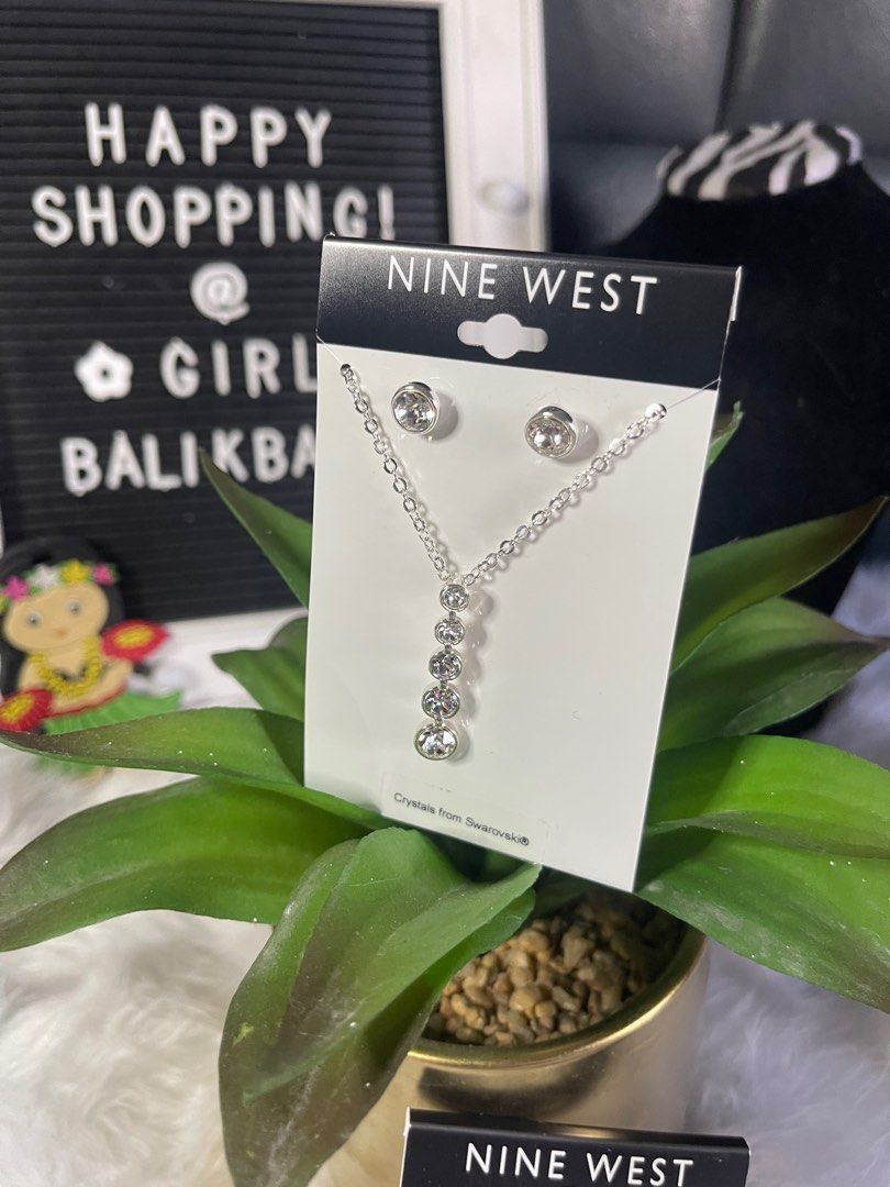 Nine west necklace set hot sale