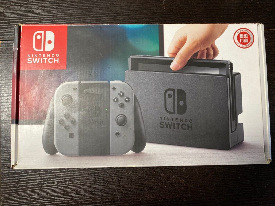 Nintendo Switch［HAD-S-KAAAA］灰色, 電子遊戲, 電子遊戲機