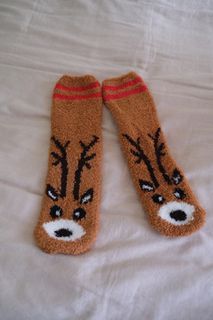 Old Navy Reindeer Socks