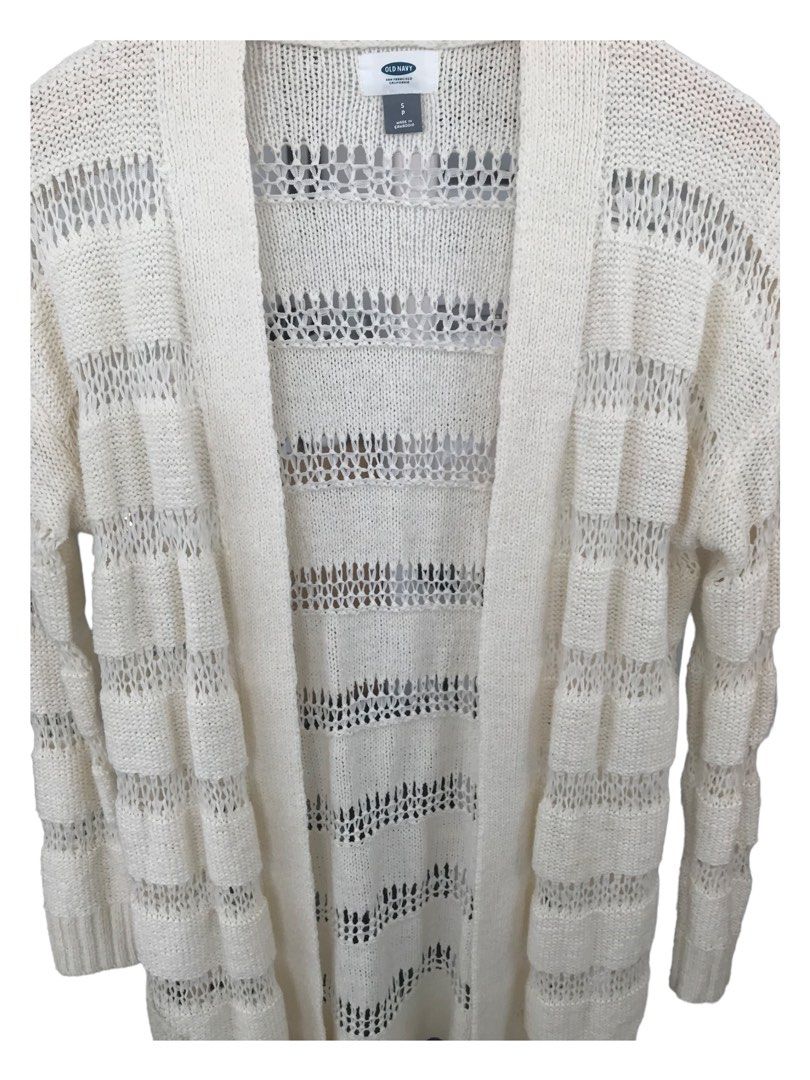 Old Navy White Cardigan Women s Fashion Coats Jackets and