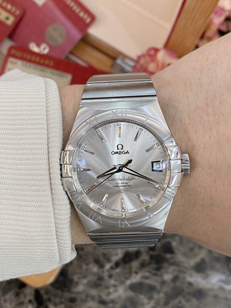 Omega constellation hotsell 38mm automatic