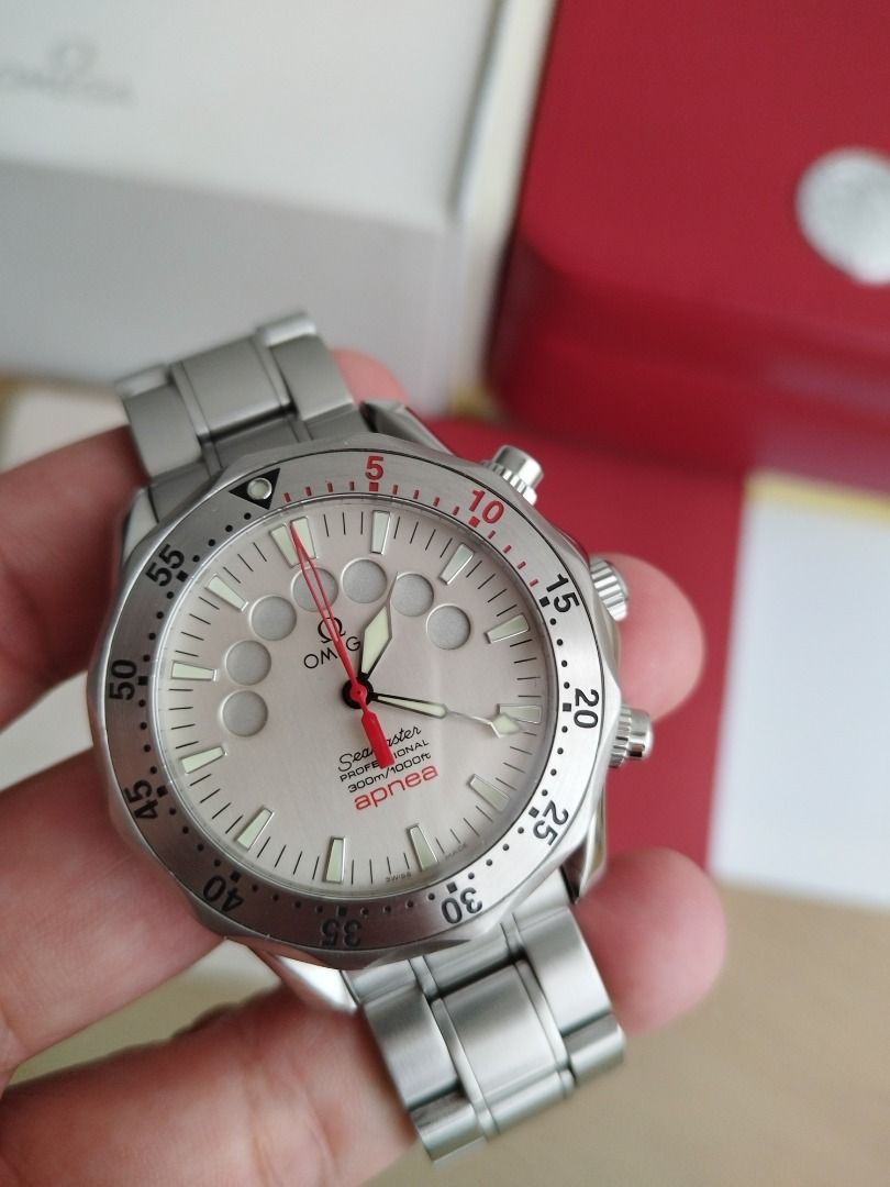 Omega Seamaster Apnea Jacques Mayol 41.5mm Auto Luxury Watches