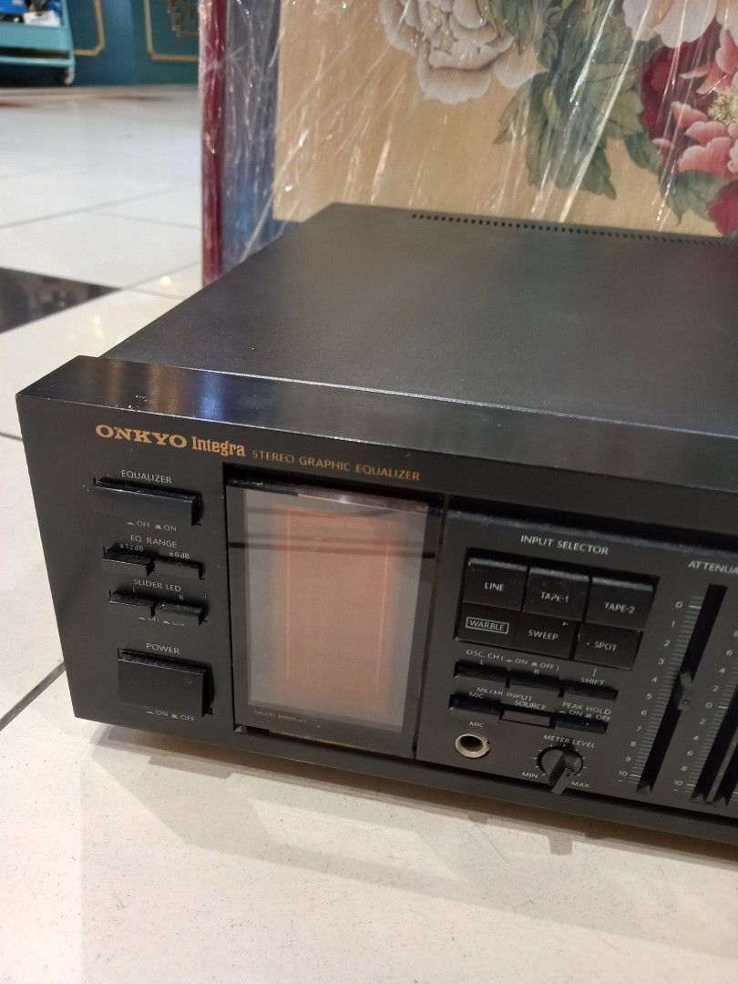 Onkyo Integra Stereo Graphic Equalizer EQ 540..gd working, Audio