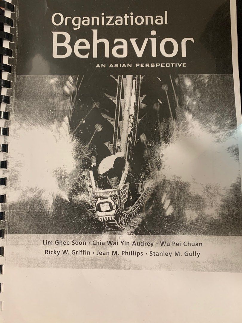 Organizational Behavior MNO textbook, Hobbies & Toys, Books & Magazines ...