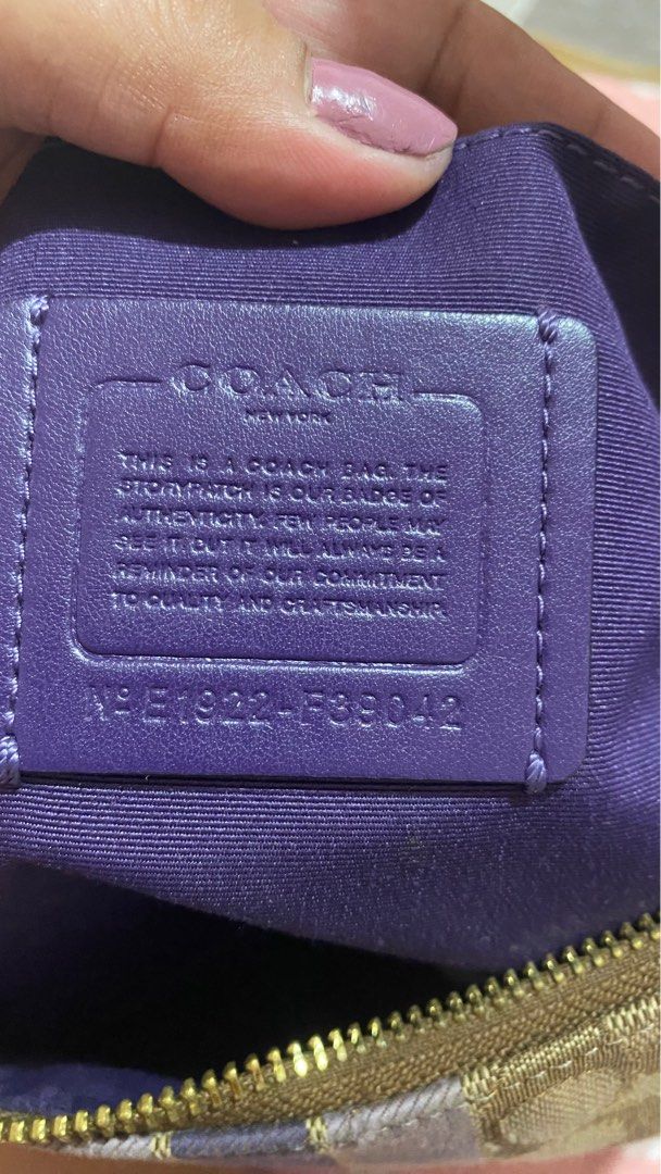 Coach bag store serial number lookup