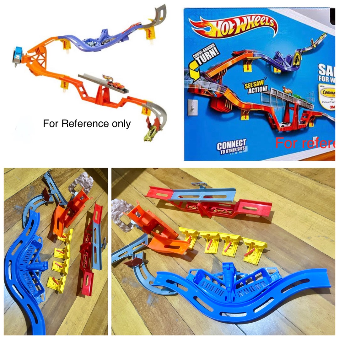 Original Hot Wheels Daredevil turn wall track Hobbies Toys