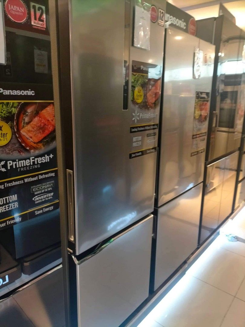 Panasonic Bottom Freezer Refrigerator, TV & Home Appliances, Kitchen