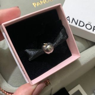 Pandora Apple of My Heart with 14k Gold Detail Charm