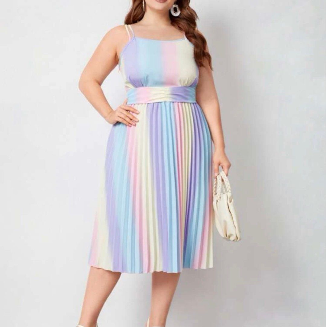 Rainbow plus hotsell size white dresses