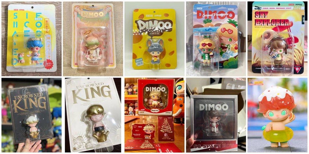 [PO] Dimoo Blister Packs Popmart, Hobbies & Toys, Toys & Games on Carousell