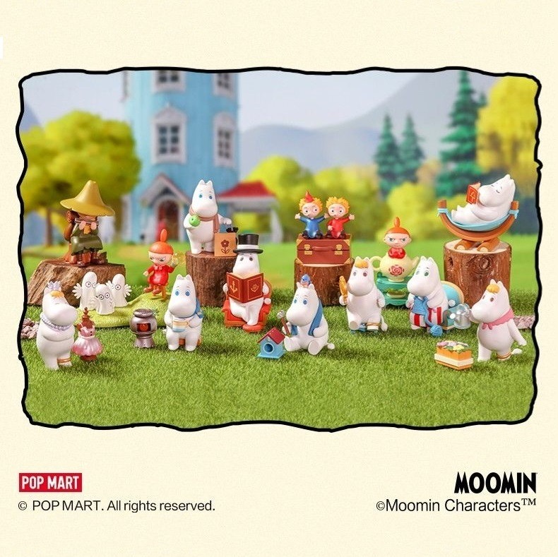 〘原盒〙Popmart Life in the Moomin Valley 姆明谷生活系列盲盒擺設