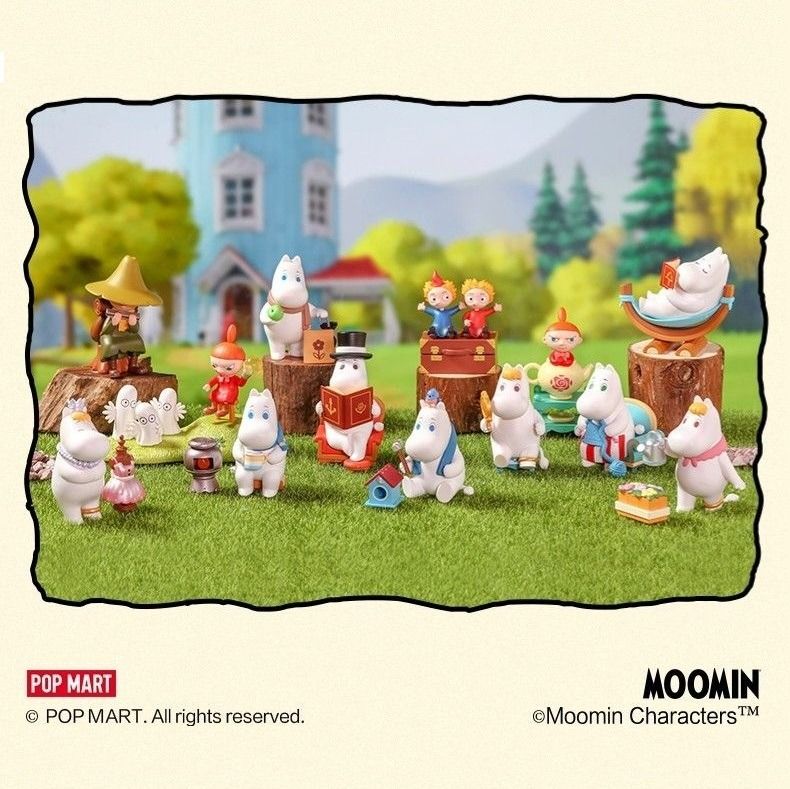 原盒〙Popmart Life in the Moomin Valley 姆明谷生活系列盲盒擺設(全