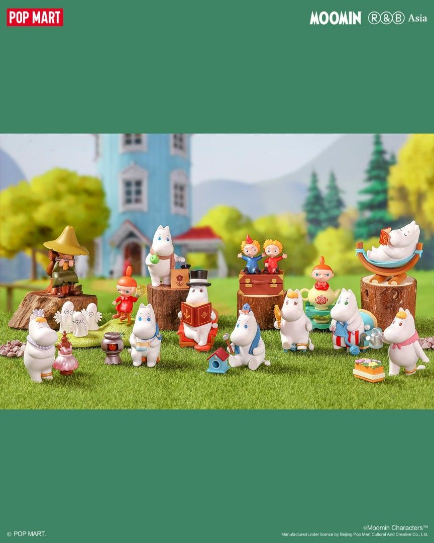 POPMART] POPMART X MOOMIN LIFE IN THE VALLEY MOOMIN VALLEY SERIES