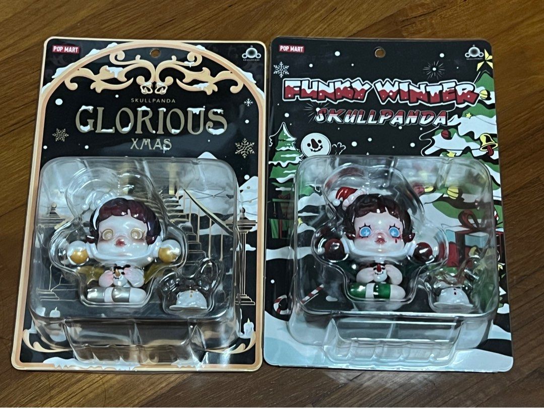 【POPMART】SKULLPANDA FUNKY WINTER クリスマス限定 🅰 🅻🅾🆃 🅾🅵 🆈🅾🆄 🅶🅾🆃 🅸🆃 🆁🅸🅶🅷🆃! 🎄Here comes
