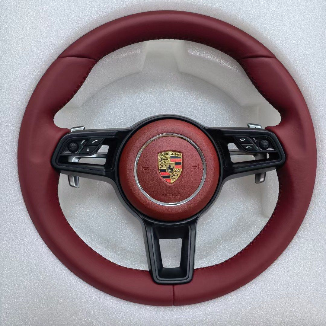 Porsche steering wheel whole set, Car Accessories, Accessories on Carousell