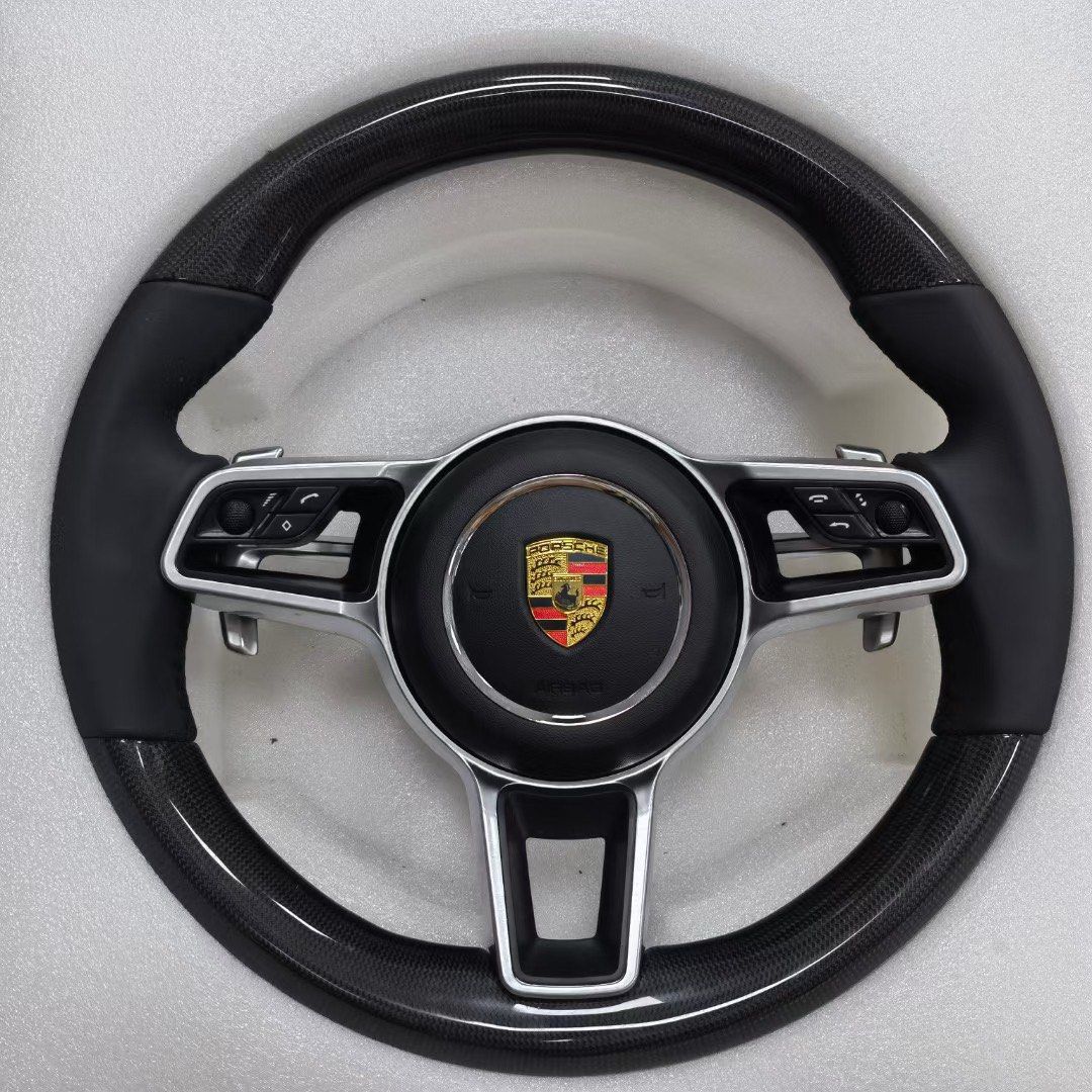 Porsche steering wheel whole set, Car Accessories, Accessories on Carousell