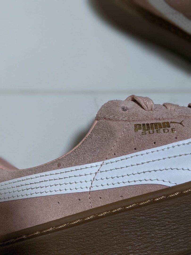 Puma suede platform rosa on sale