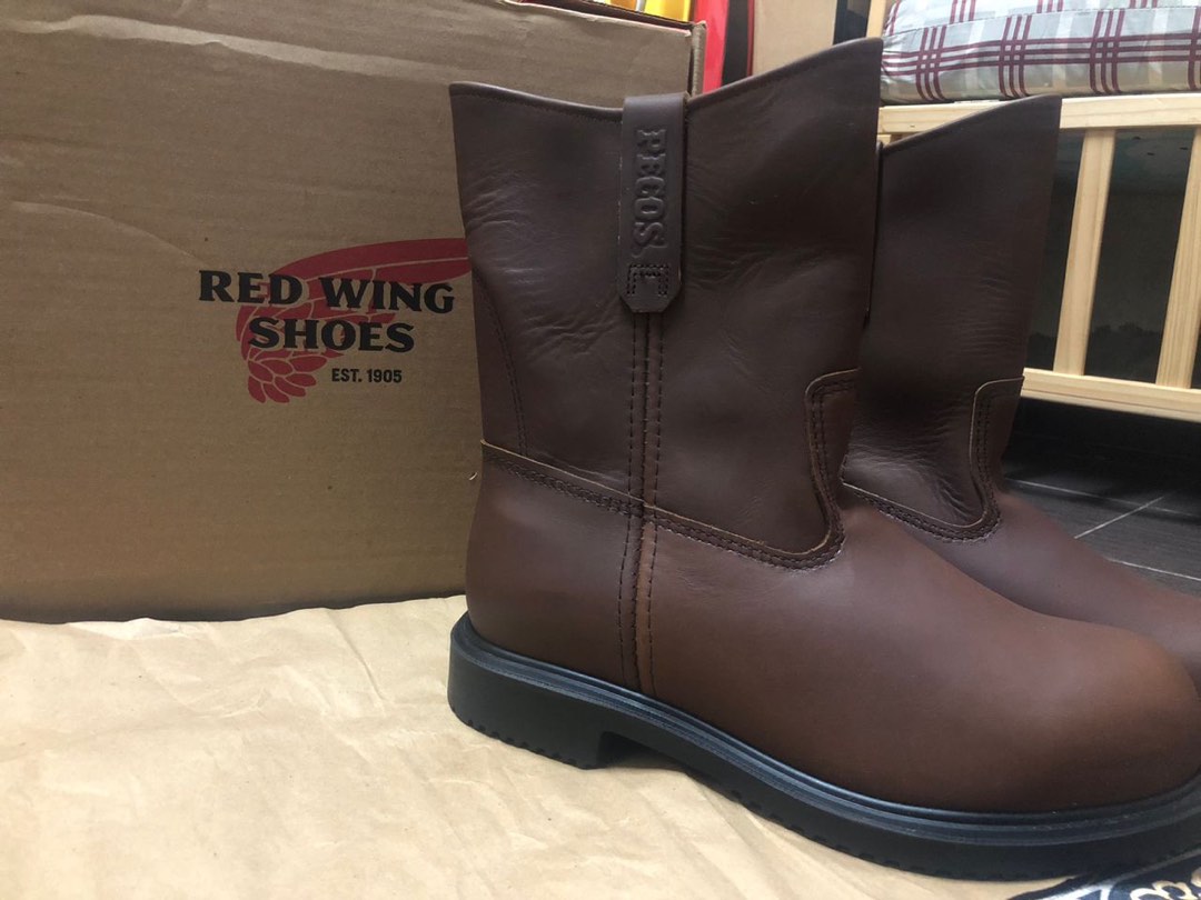 Red Wing Pecos 8241, Men's Fashion, Footwear, Boots on Carousell