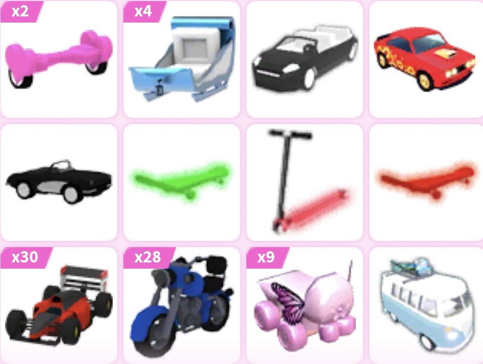 Roblox Adopt me vehicle vehicles old Cheap Unicorn Cycle, Video Gaming