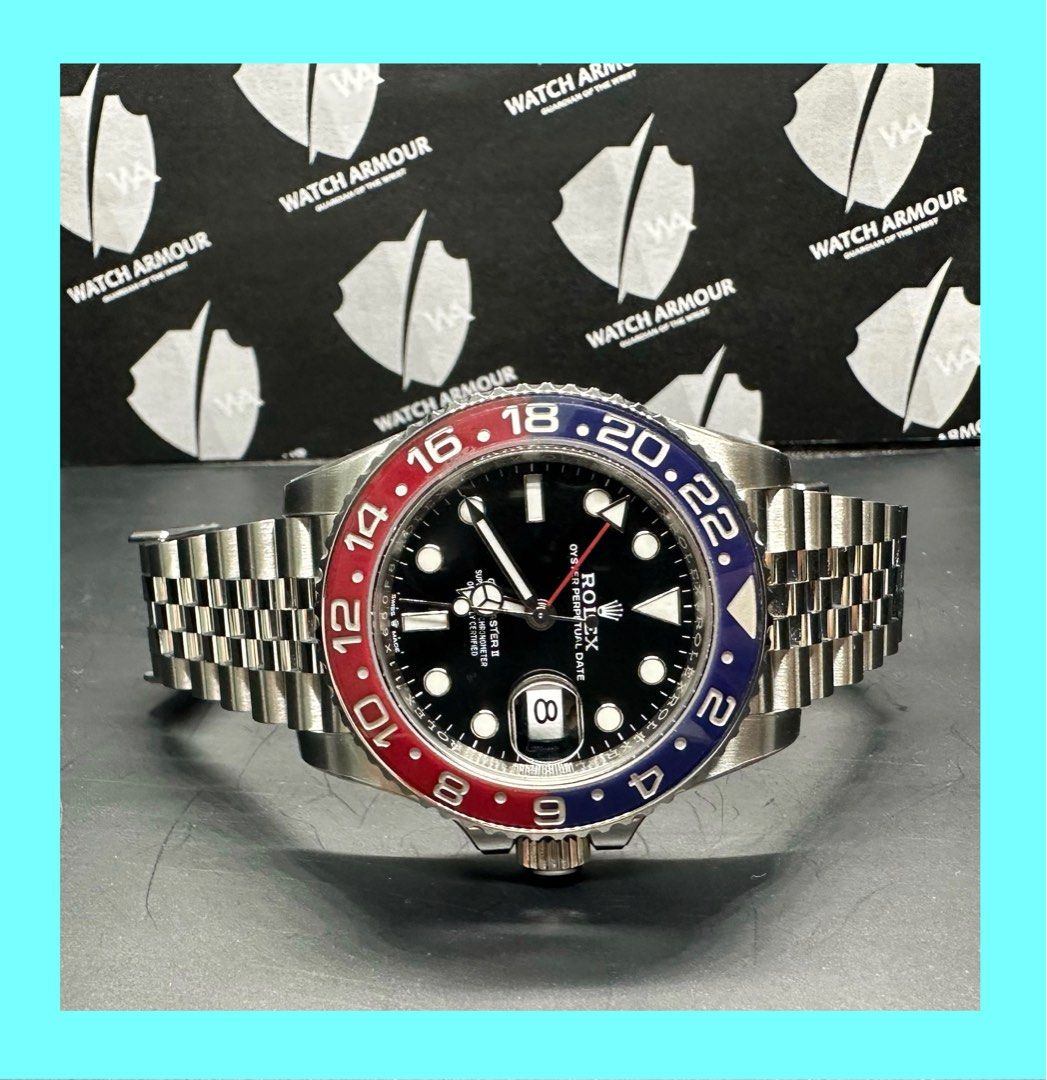 Rolex GMT 126710 WATCH PROTECTIVE FILM RX8 PRO PLUS GOLDEN SHIELD