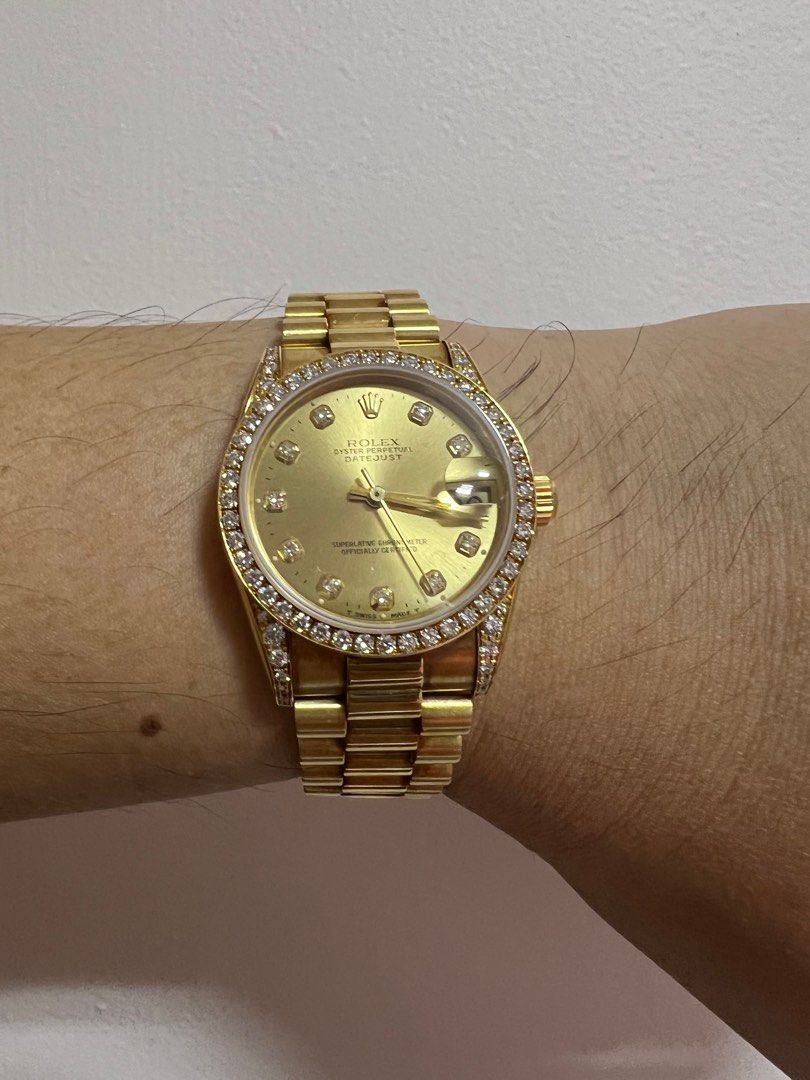 Gold rolex for sale sale