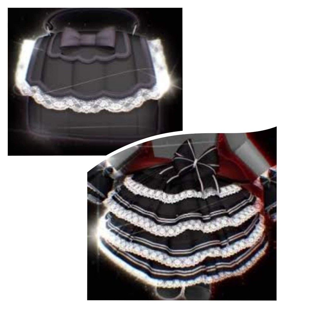 Royale High Goth Lolita skirt purse, Video Gaming, Gaming Accessories