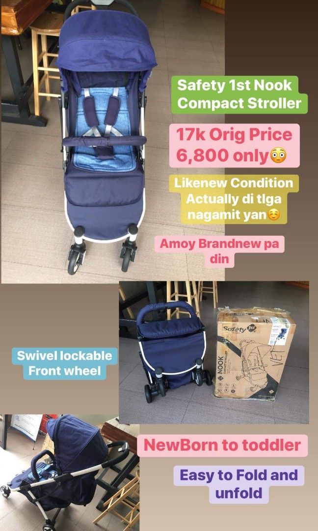 SAFETY FIRST NOOK, Babies & Kids, Going Out, Strollers on Carousell
