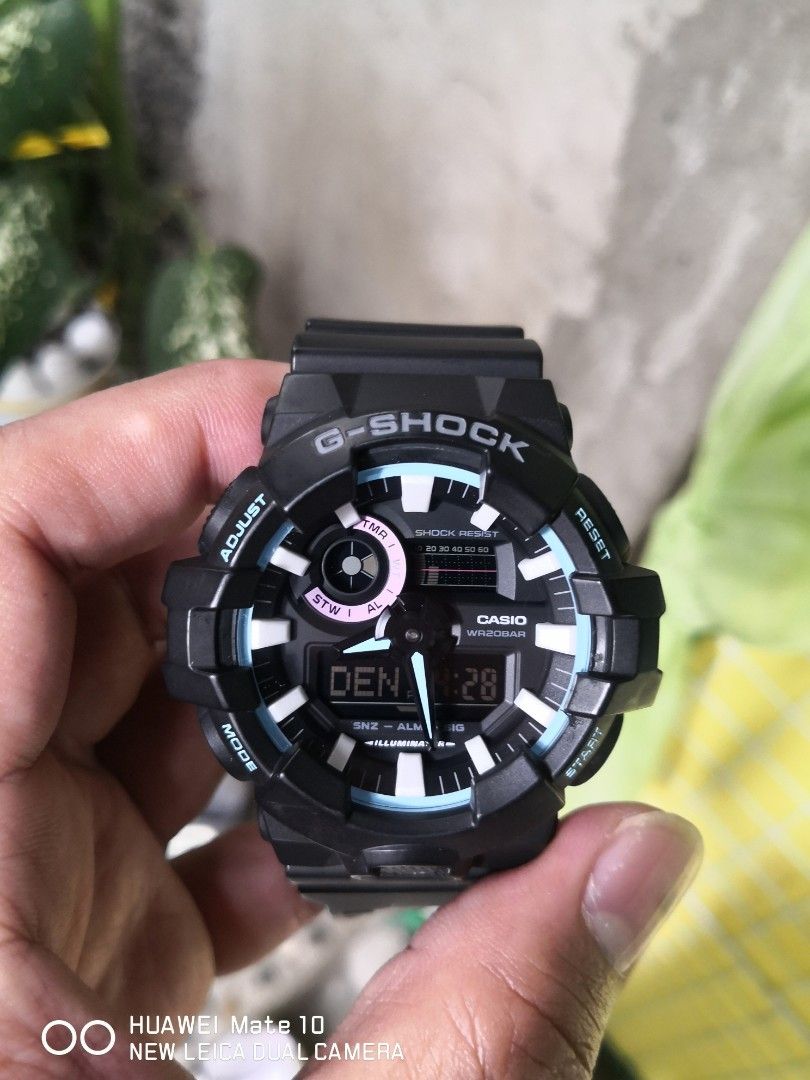 リエーショ】 CASIO カシオ G-SHOCK Gショック NEON ACCENT Series GA