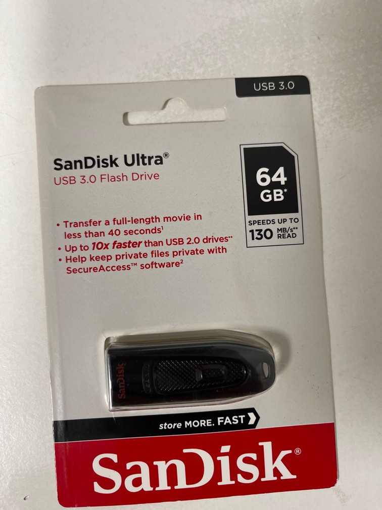 SanDisk 64GB, Computers & Tech, Parts & Accessories, Hard Disks ...