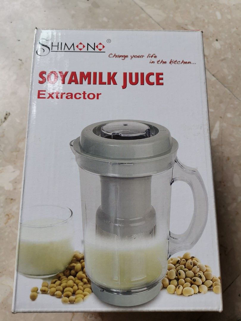 Shimono soyamilk juice extractor, TV & Home Appliances, Kitchen Appliances, Juicers, Blenders