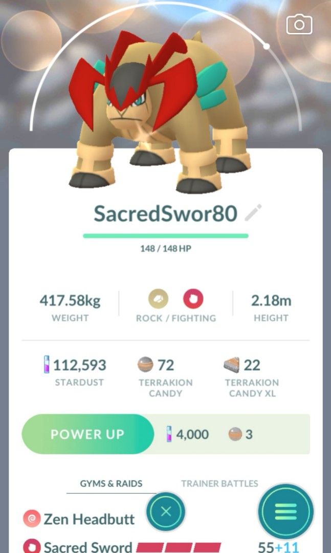 5] A wild Shiny Terrakion appeared! : r/ShinyPokemon