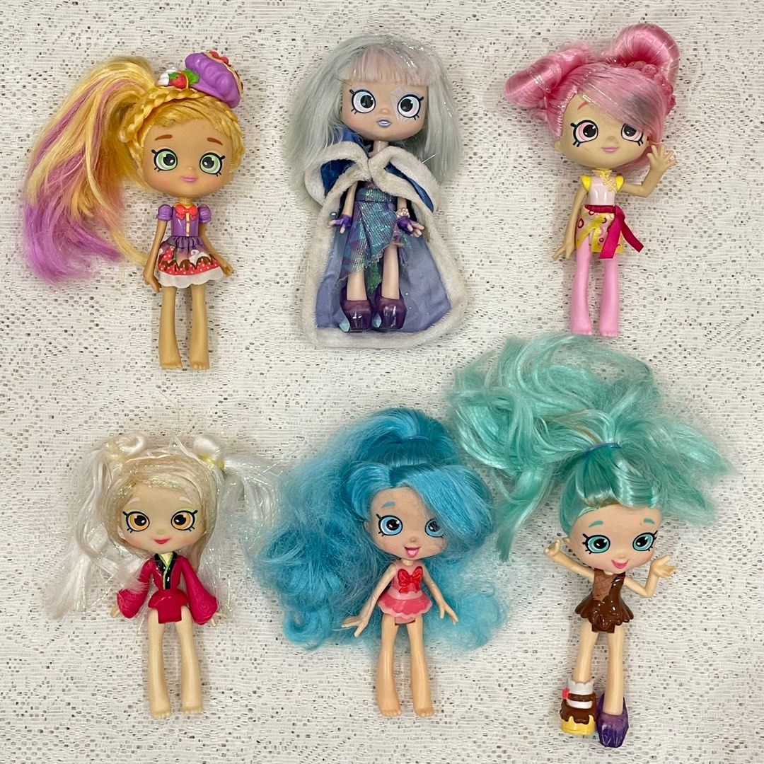 Shopkins Shoppies Doll Lot 6 Hobbies Toys Toys Games on