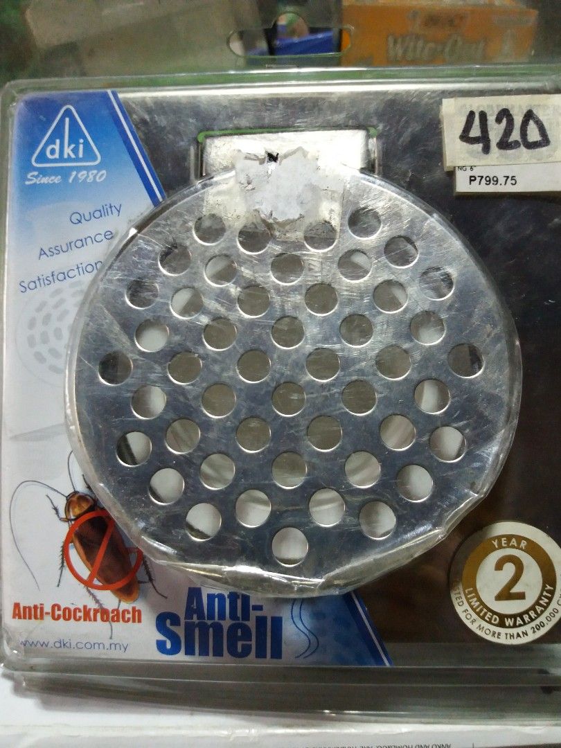 Shower floor drain (Category: Bathtub & Bath Accessories) located in Paranaque City. Submitted by isay_virtualstore (Listing ID 1201667932, Image 1). Description: brand : DKI brand new anti-smell, anti cockroach quality assurance satisfaction.