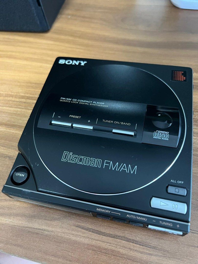 Sony Discman D-10T (機皇D-100收音機版), 音響器材, 音樂播放裝置MP3