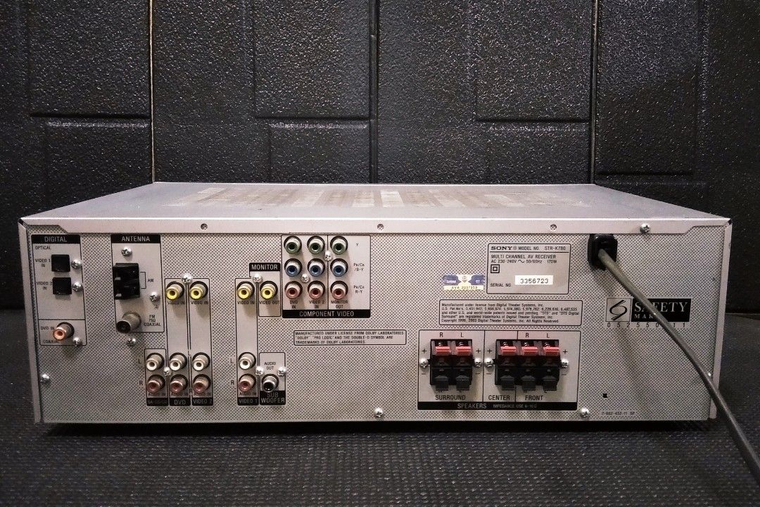 SONY Home Cinema Amplifier, Audio, Soundbars, Speakers & Amplifiers on