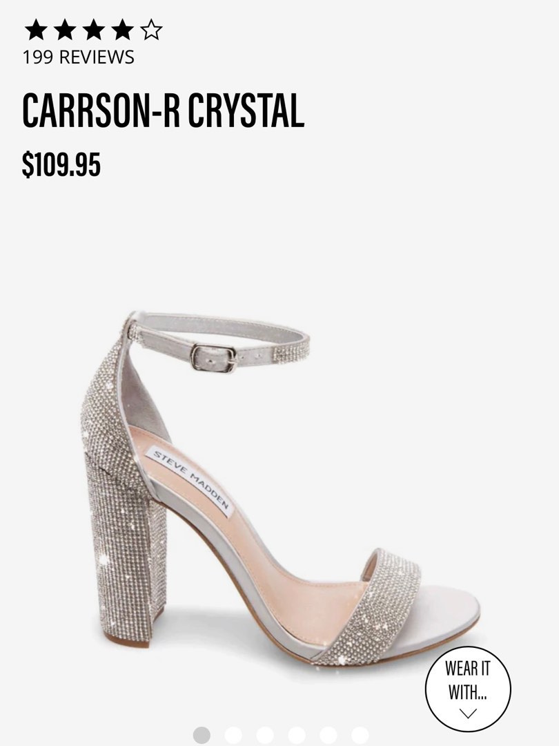 Carrson r crystal steve madden sales