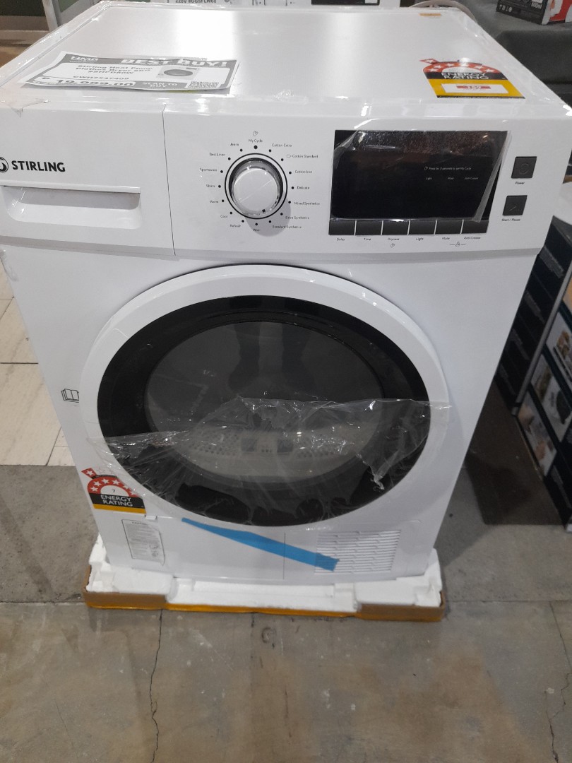 Stirling heat pump clothes dryer, TV & Home Appliances, Washing