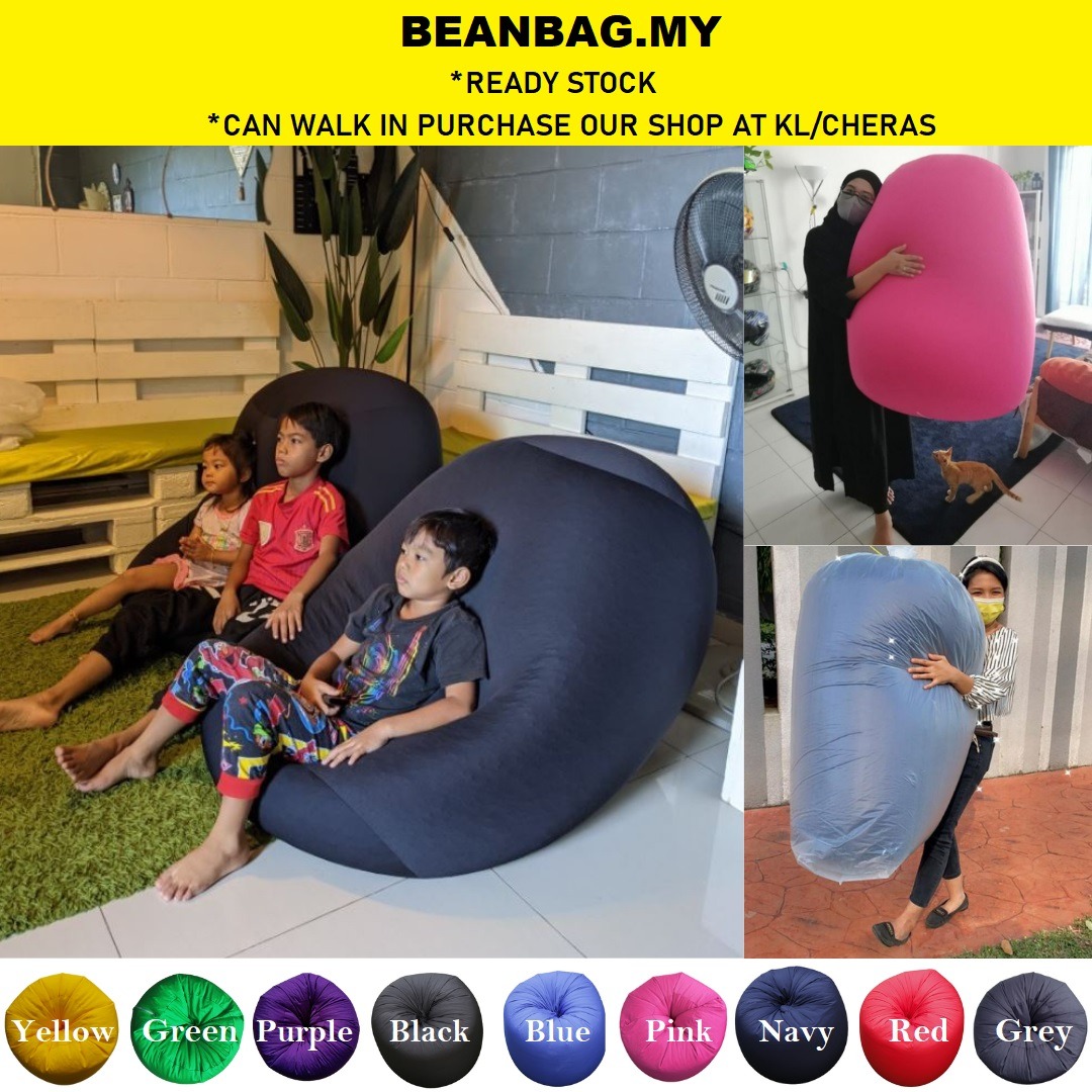 Super King Size Bean Bag Sofa Lazy Chair Kerusi Malas Bedroom