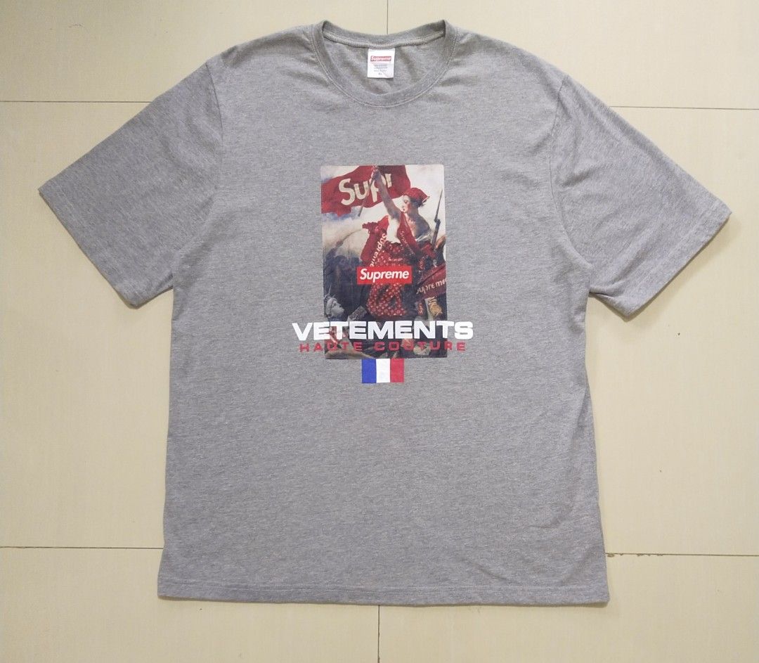 Vetements sales x supreme