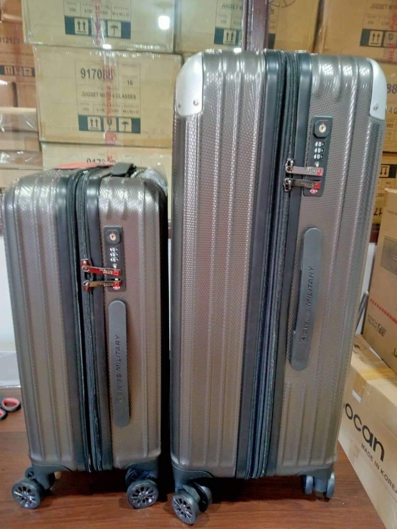 Swiss military luggage set hot sale