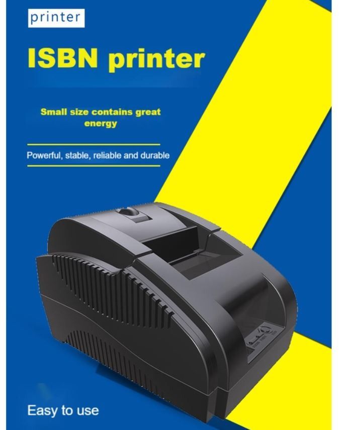 Thermal Label Printer POS Printer 58MM Portable Receipt Label Printer