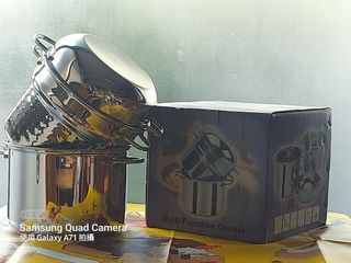 THERMOS 膳魔師 超合金 妙煮鍋 不沾湯鍋 不沾鍋 蒸鍋 調理 鍋 調理湯鍋 平板鍋 湯鍋 海鮮蒸鍋 雙層蒸鍋 蒸籠鍋 煮麵鍋 妙煮鍋  3合一【 陶多多 居家生活 Thermos 膳魔師 全新 3合一 妙煮鍋組 】  ✅有任何問題都可以善用聊聊聯繫 ✅  ✅喜歡 多肉 植物 的都可以善用聊聊聯繫 ✅