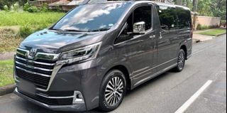 Toyota Hiace Super Grandia ELITE For Rent Van Rental Van For Rent