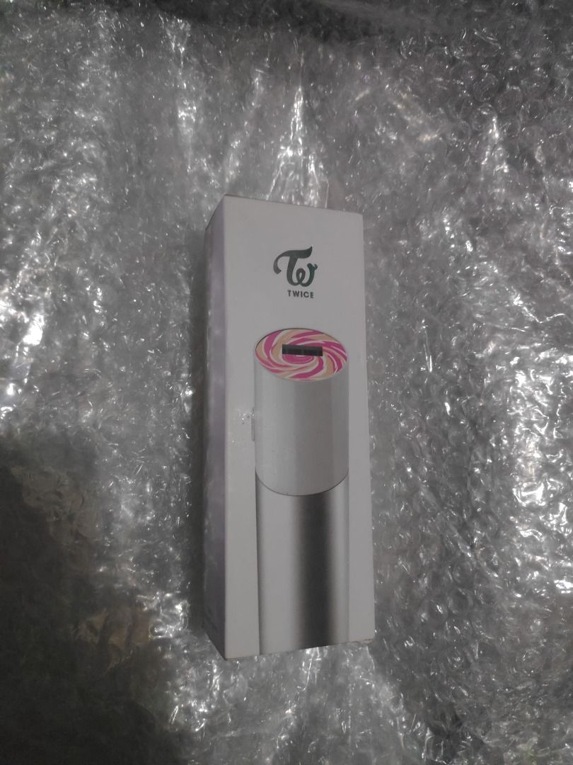 TWICE Candy Bong Z POWERBANK (Category: K-Wave Merchandise) located in Quezon City. Submitted by dfntlymybe (Listing ID 1201756765, Image 2). Description: Still available OCT 02, 2024 Official merch. Opened only for inspection. Preferred mode of payment - BPI Mobile Transfer, or GCash Shipping method - Grab, Lalamove, or Angkas padala Note: Shipping will be shouldered by the buyer Meetup - will only do meetups on SM North EDSA Quezon City..