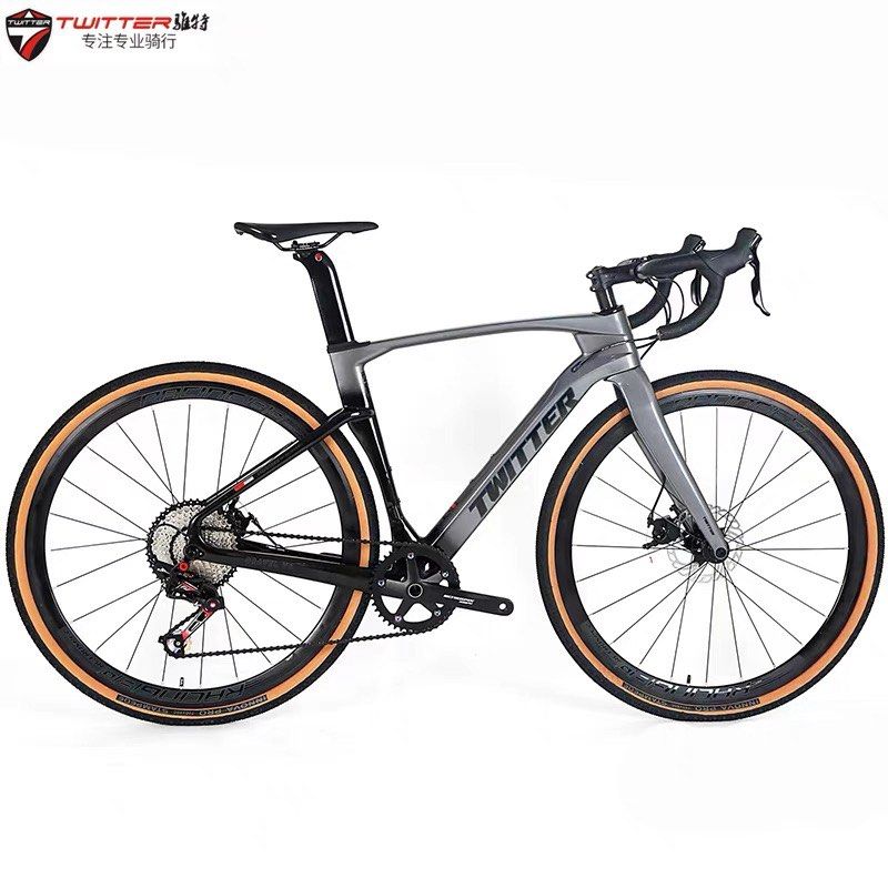 Twitter carbon fiber gravel bike, Sports Equipment, Bicycles & Parts