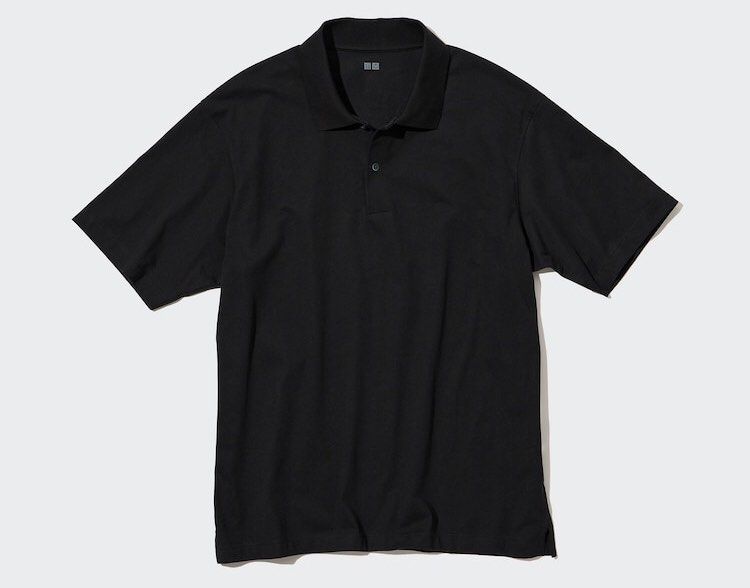 Men's Airism Regular Collar Polo Shirt, Green, 3XL