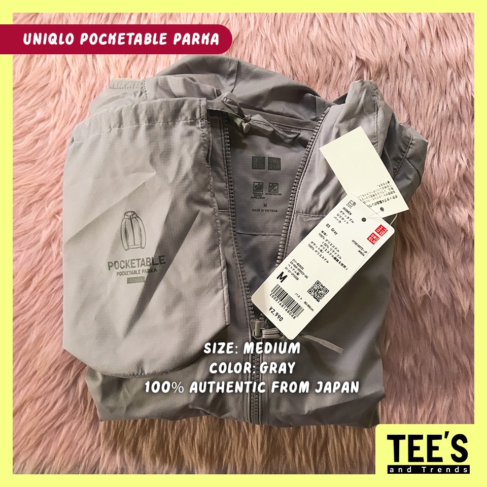 Uniqlo UV Protection Parka (Grey), Women's Fashion, Coats, Jackets and ...