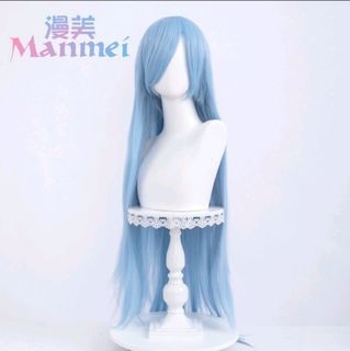 RUSH SALE! MANMEI BLUE WIG WITH CAP