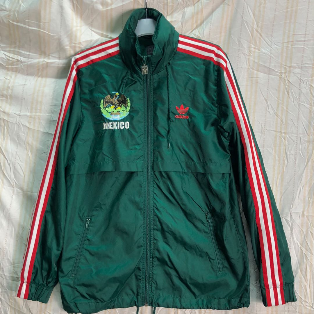 Adidas mexico jacket green clearance