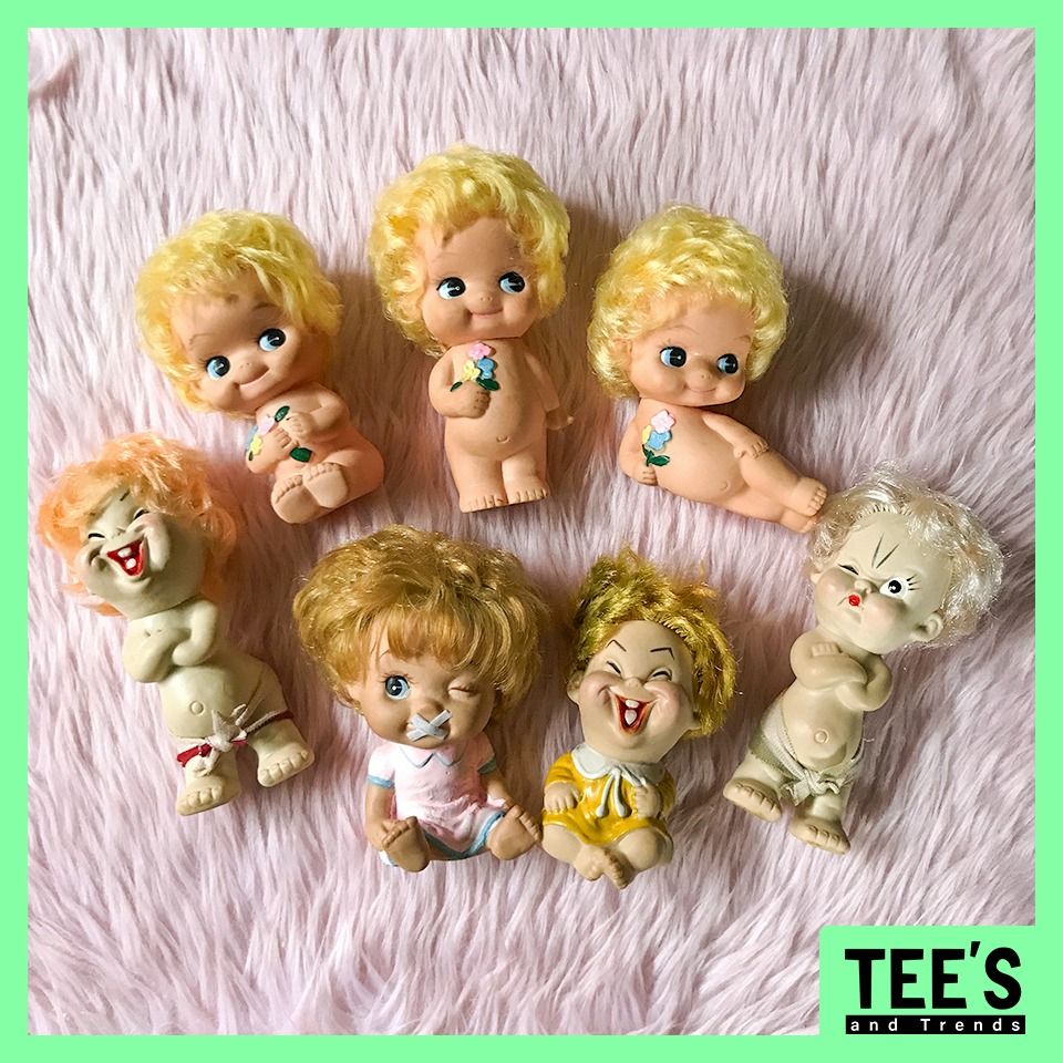Vintage mini store dolls